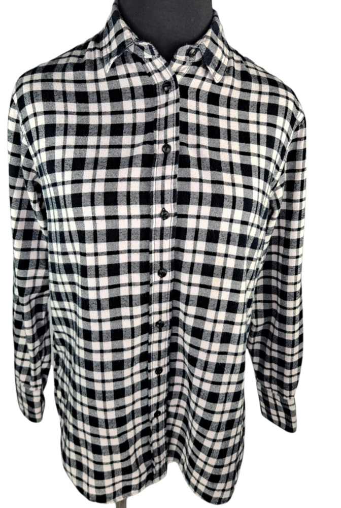 Madewell Long Sleeve Flannel Womens Size S